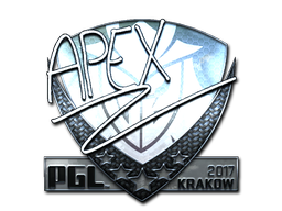 Sticker | apEX (Foil) | Krakow 2017