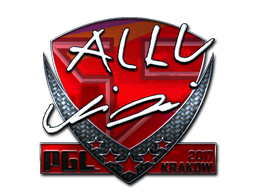 貼紙 | allu（閃亮）| Krakow 2017