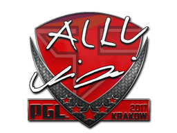 Стикер | allu | Krakow 2017