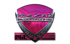 Sticker | oskar (Foil) | Krakow 2017