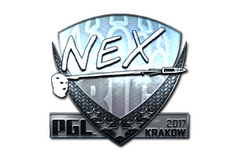 Sticker | nex (Foil) | Krakow 2017