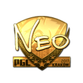 Sticker | NEO (Gold) | Krakow 2017 image 120x120