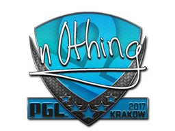 Klistremerke | n0thing | Krakow 2017