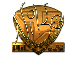 Autocolante | NiKo (Gold) | Krakow 2017