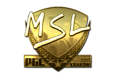 Sticker | MSL (Gold) | Krakow 2017