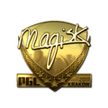 Sticker | Magisk (Gold) | Krakow 2017 image 120x120