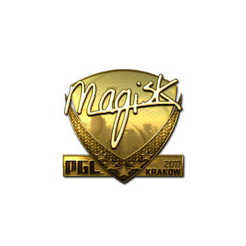 Sticker | Magisk (Gold) | Krakow 2017 image 360x360