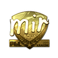 Sticker | mir (Gold) | Krakow 2017 image 120x120