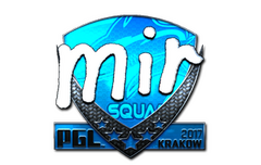 Sticker | mir (Foil) | Krakow 2017