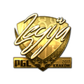 Sticker | LEGIJA (Gold) | Krakow 2017 image 120x120