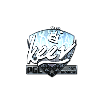 Sticker | keev (Foil) | Krakow 2017 image 360x360