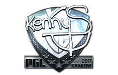 Sticker | kennyS (Foil) | Krakow 2017