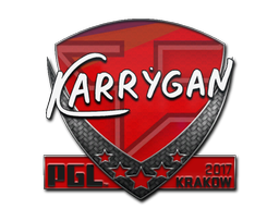 스티커 | karrigan | 크라쿠프 2017