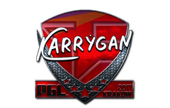 Sticker | karrigan (Foil) | Krakow 2017