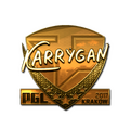 Sticker | karrigan (Gold) | Krakow 2017 image 120x120