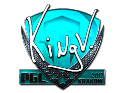 Autocolante | kNgV- (Foil) | Krakow 2017