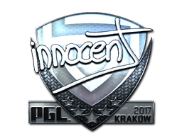 Стикер | innocent (ламиниран) | Krakow 2017