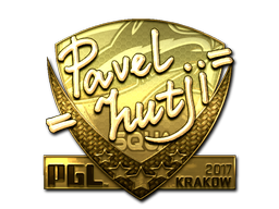 Sticker | hutji (Goud) | Krakow 2017