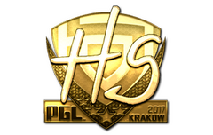Sticker | HS (Gold) | Krakow 2017