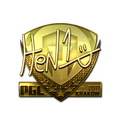 Sticker | HEN1 (Gold) | Krakow 2017 image 120x120