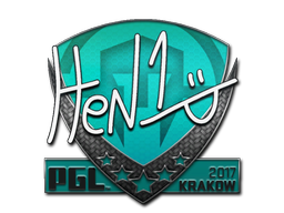 Klistremerke | HEN1 | Krakow 2017