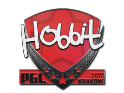 Naklejka | Hobbit | Kraków 2017