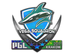 스티커 | Vega Squadron(홀로그램) | 크라쿠프 2017