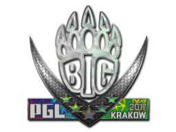 Sticker | BIG (Holo) | Krakow 2017