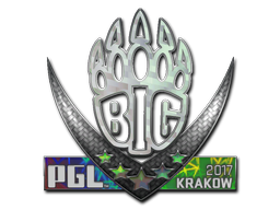 ステッカー | BIG (ホログラム) | Krakow 2017