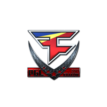 Sticker | FaZe Clan (Foil) | Krakow 2017 image 360x360