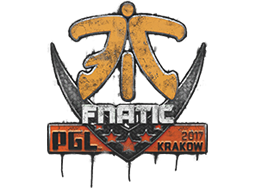 Σφραγισμένο γκράφιτι | Fnatic | Krakow 2017