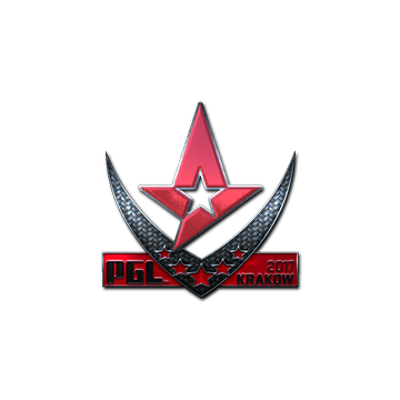 Sticker | Astralis (Foil) | Krakow 2017 image 360x360