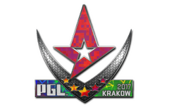 Sticker | Astralis (Holo) | Krakow 2017