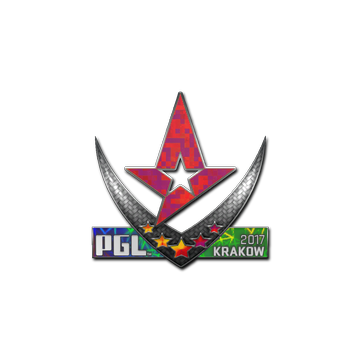 Sticker | Astralis (Holo) | Krakow 2017 image 360x360