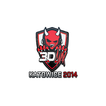 Sticker | 3DMAX | Katowice 2014 image 360x360