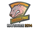 Αυτοκόλλητο | Virtus.Pro (Ολογρ.) | Katowice 2014