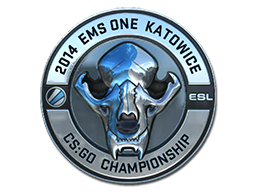 Klistermærke | ESL Skull (Folie) | Katowice 2014