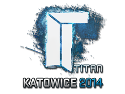 Klistermärke | Titan | Katowice 2014