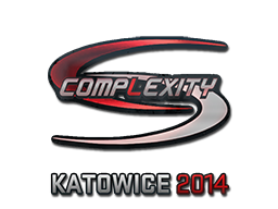 Samolepka | compLexity Gaming (holografická) | Katovice 2014