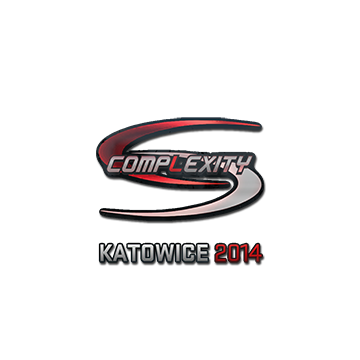 Sticker | compLexity Gaming (Holo) | Katowice 2014 image 360x360