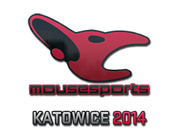 Αυτοκόλλητο | mousesports | Katowice 2014