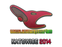 Samolepka | mousesports (holografická) | Katovice 2014