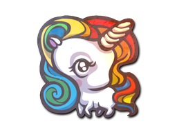 Klistremerke | Unicorn