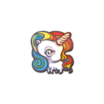 Sticker | Unicorn image 360x360