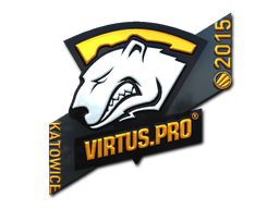 Стикер | Virtus.pro (ламиниран) | Katowice 2015