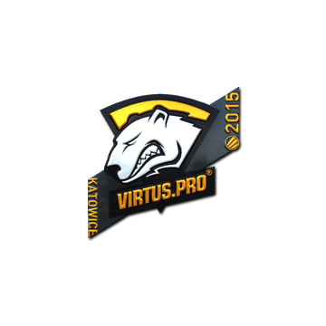 Sticker | Virtus.pro (Foil) | Katowice 2015 image 360x360