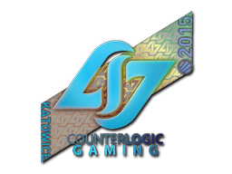 Наклейка | Counter Logic Gaming (голографическая) | Катовице 2015