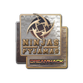 Sticker | Ninjas in Pyjamas (Holo) | DreamHack 2014 image 120x120