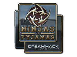 Abțibild | Ninjas in Pyjamas (Înfoliat) | DreamHack 2014