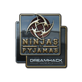 Sticker | Ninjas in Pyjamas (Foil) | DreamHack 2014 image 120x120